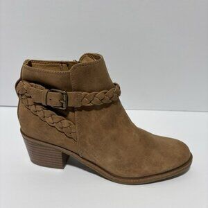 Indigo RD. Women’s Dixen, Brown Ankle Booties, Size 6.5 M